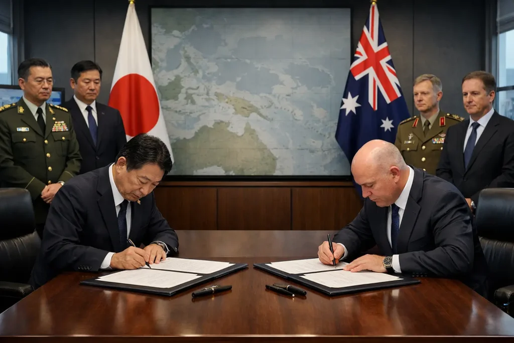 Australia and Japan prepare to diversify Pacific defense supply lines without direct U.S. involvement