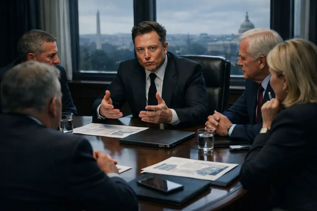 Musk and Big Tech elites reengage with the White House: Trump team looks for ways to preserve a Republican majority in 2026