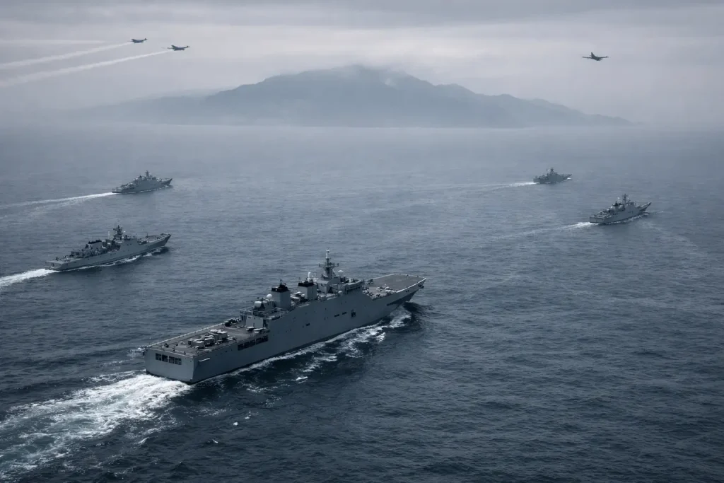 “Justice Mission 2025” military exercises: PLA rehearses a Taiwan invasion amid accelerated U.S. military support