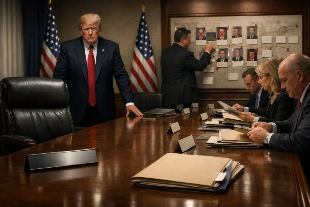 Noem’s Ouster and the MAGA Purge: Trump Tightens Grip on the Republican Party Ahead of the Midterms